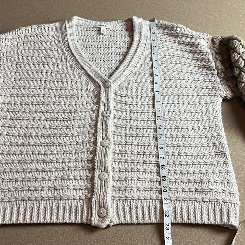 Splendid Maria Bobble Cardigan- S - Picture 9 of 12